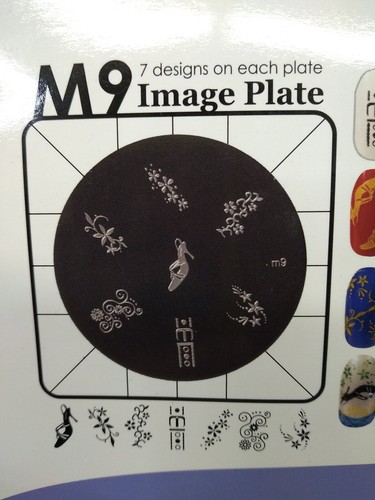 Konad stamping nail art - nail,