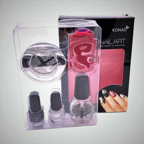 Konad stamping nail art set - stamping,