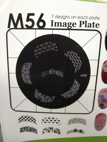 Konad m56 stamping nail art - stamping,